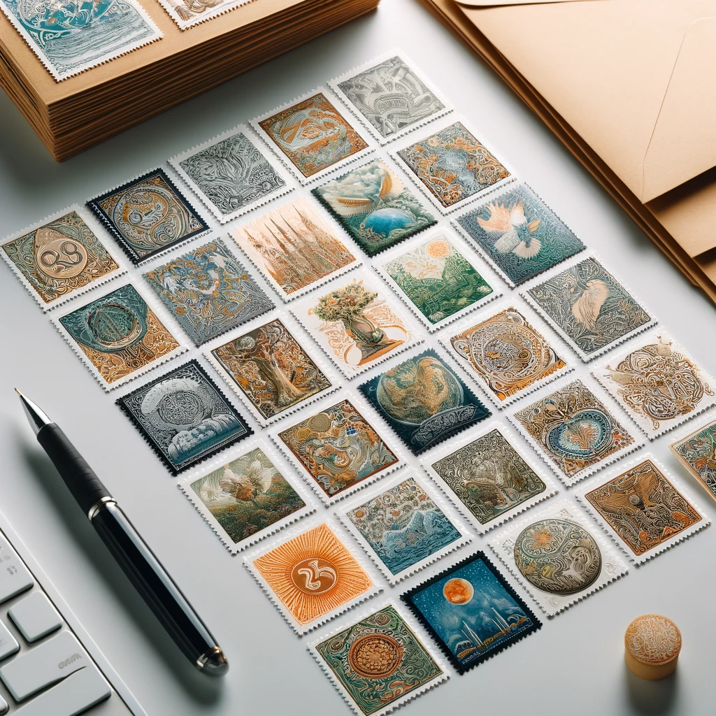 ElegantPost Stamps: Envie suas mensagens com estilo