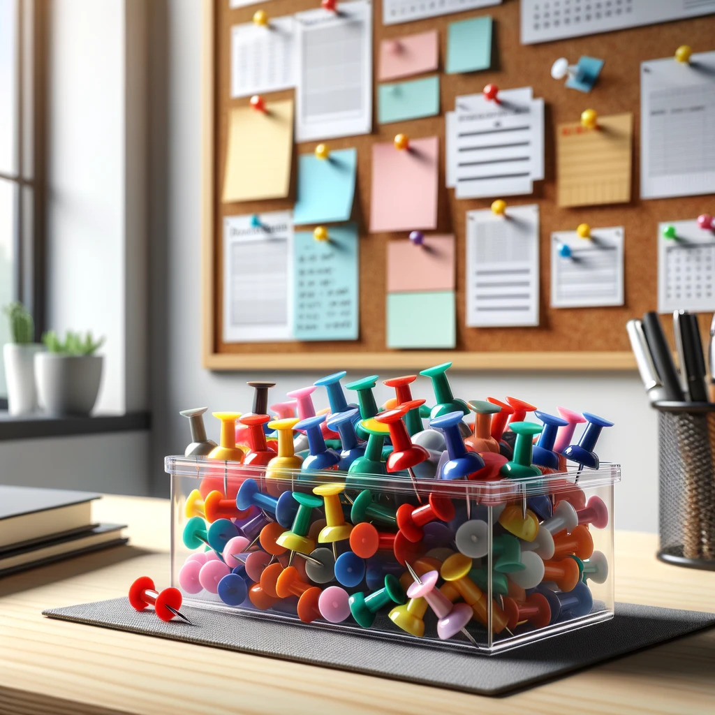 Pinos de pressão VibrantPin: Organize com estilo